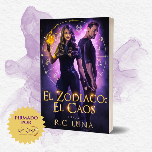El Zodiaco: El Caos Libro 2 | Firmado con marcador