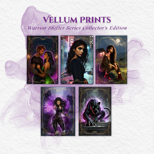 Warrior Shifter Saga Collector's Edition Vellum Art Prints
