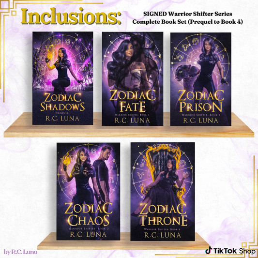 Signed Warrior Shifter Series (Complete Set + Mini Book Swag!)