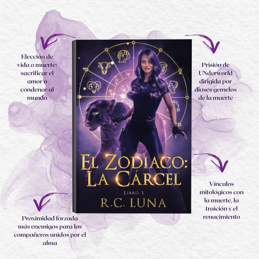 El Zodiaco: La Carcel Libro 3 | Firmado con marcador