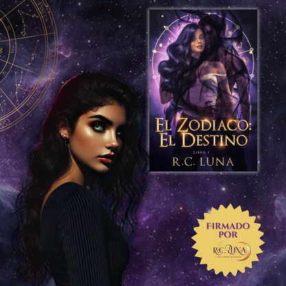 El Zodiaco: El Destino (Ver. Español) – Firmada + Stickers | Fantasia Urbano con Romance Oscuro | Libro 1 de la Serie Warrior Shifter