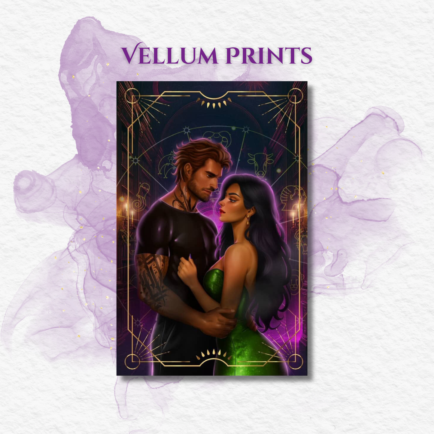 Warrior Shifter Saga Collector's Edition Vellum Art Prints