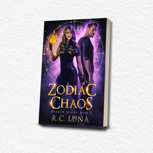 Zodiac Chaos – Signed Paperback + Stickers & Bookmarks | Steamy Shifter Romance at Aries Academy with Fae & Found Family | Book 2 in the Series fantasy novel