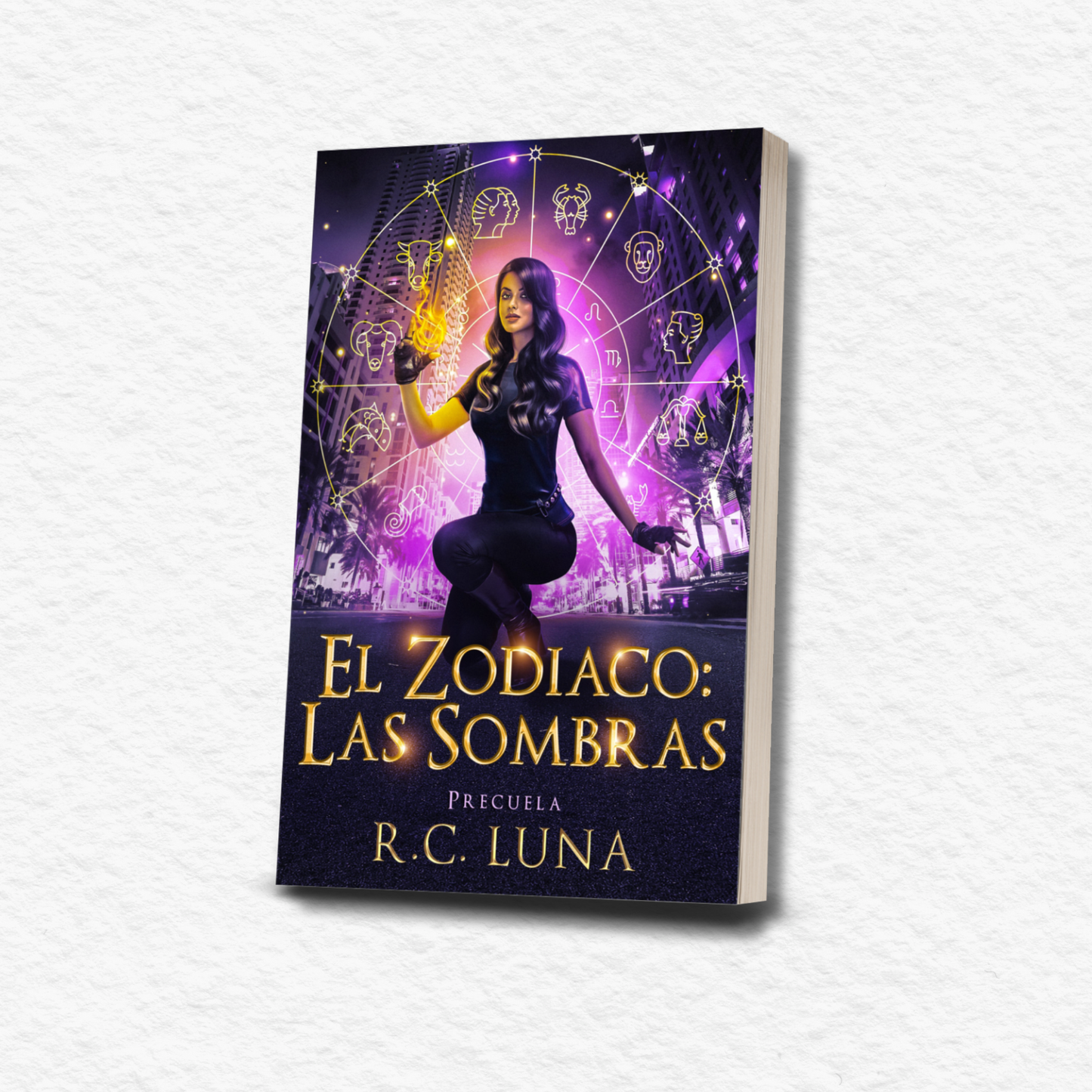 El Zodiaco: Las Sombras / Zodiac Shadows (Ver. Español) – Firmada + Stickers | Fantasia Urbano con Romance Oscuro | Precuela de la Serie Warrior Shifter