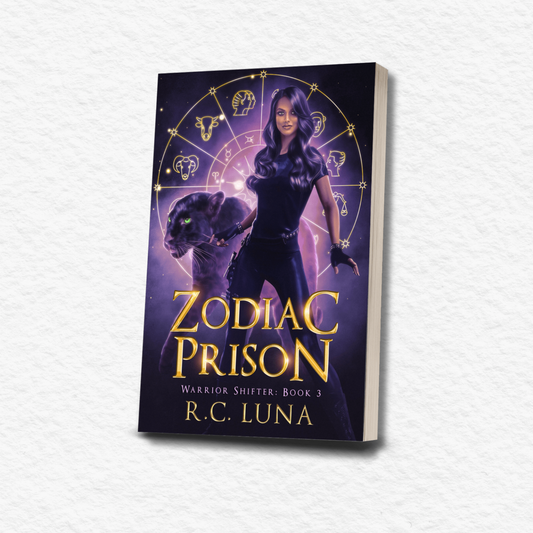 Zodiac Prison – Signed Paperback + Stickers & Bookmarks | Enemies to Lovers Romance in Underworld Prison | Dark Fantasy with Shifters & Gods | Book 3