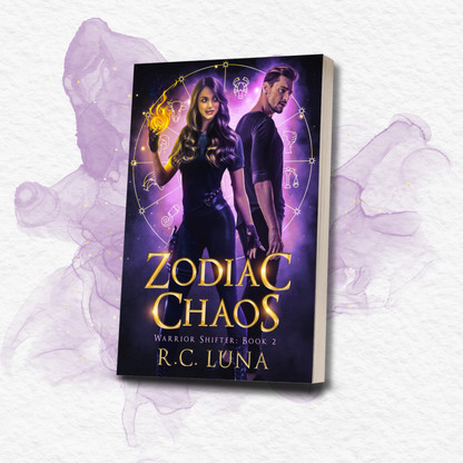 Zodiac Chaos – Signed Paperback + Stickers & Bookmarks | Steamy Shifter Romance at Aries Academy with Fae & Found Family | Book 2 in the Series fantasy novel