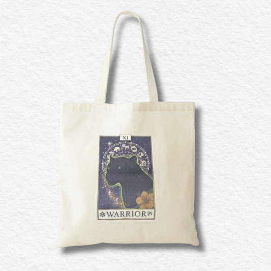 Warrior Shifter Art Tote Bags