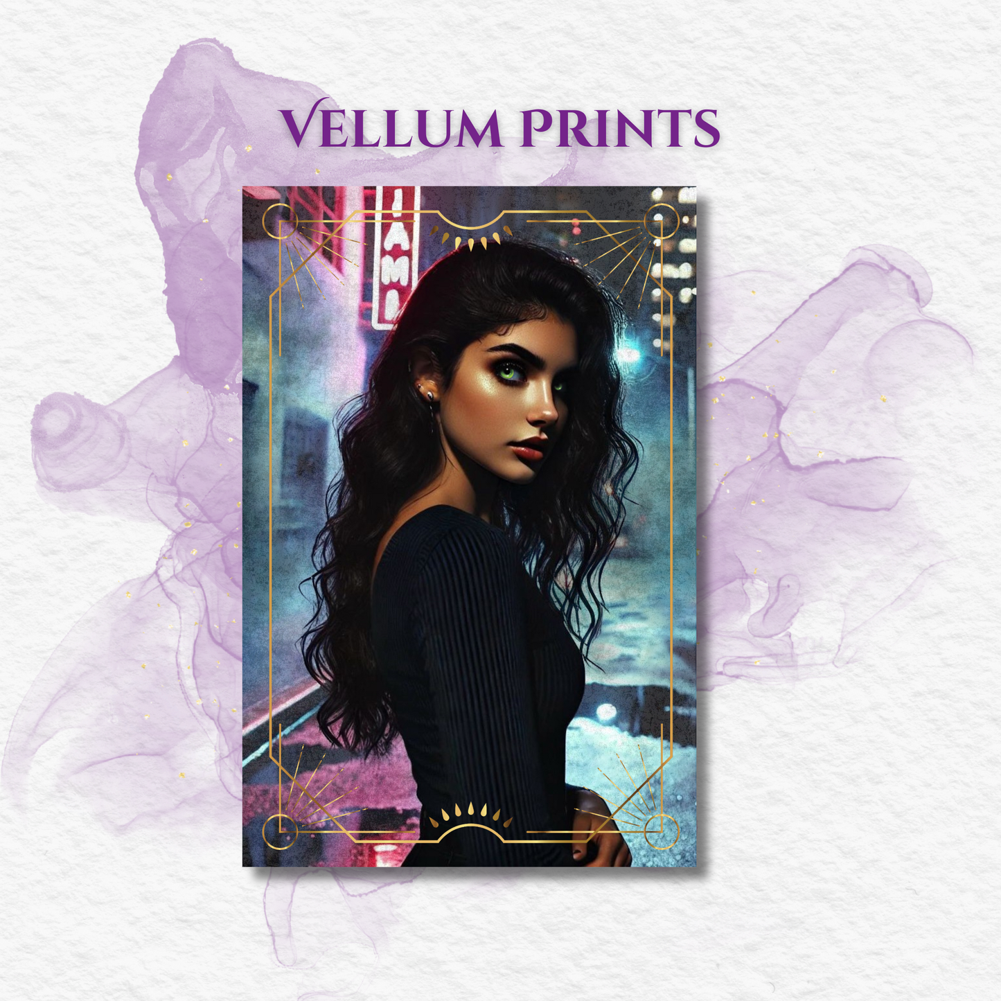 Warrior Shifter Saga Collector's Edition Vellum Art Prints