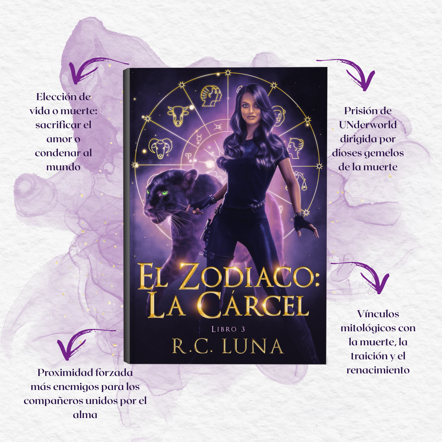 El Zodiaco: La Carcel Libro 3 | Firmado con marcador