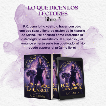 El Zodiaco: La Carcel Libro 3 | Firmado con marcador