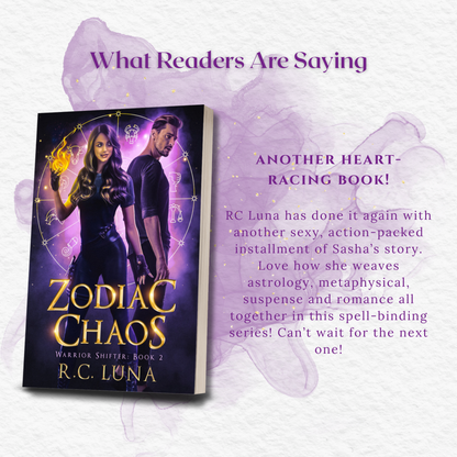 Zodiac Chaos – Signed Paperback + Stickers & Bookmarks | Steamy Shifter Romance at Aries Academy with Fae & Found Family | Book 2 in the Series fantasy novel
