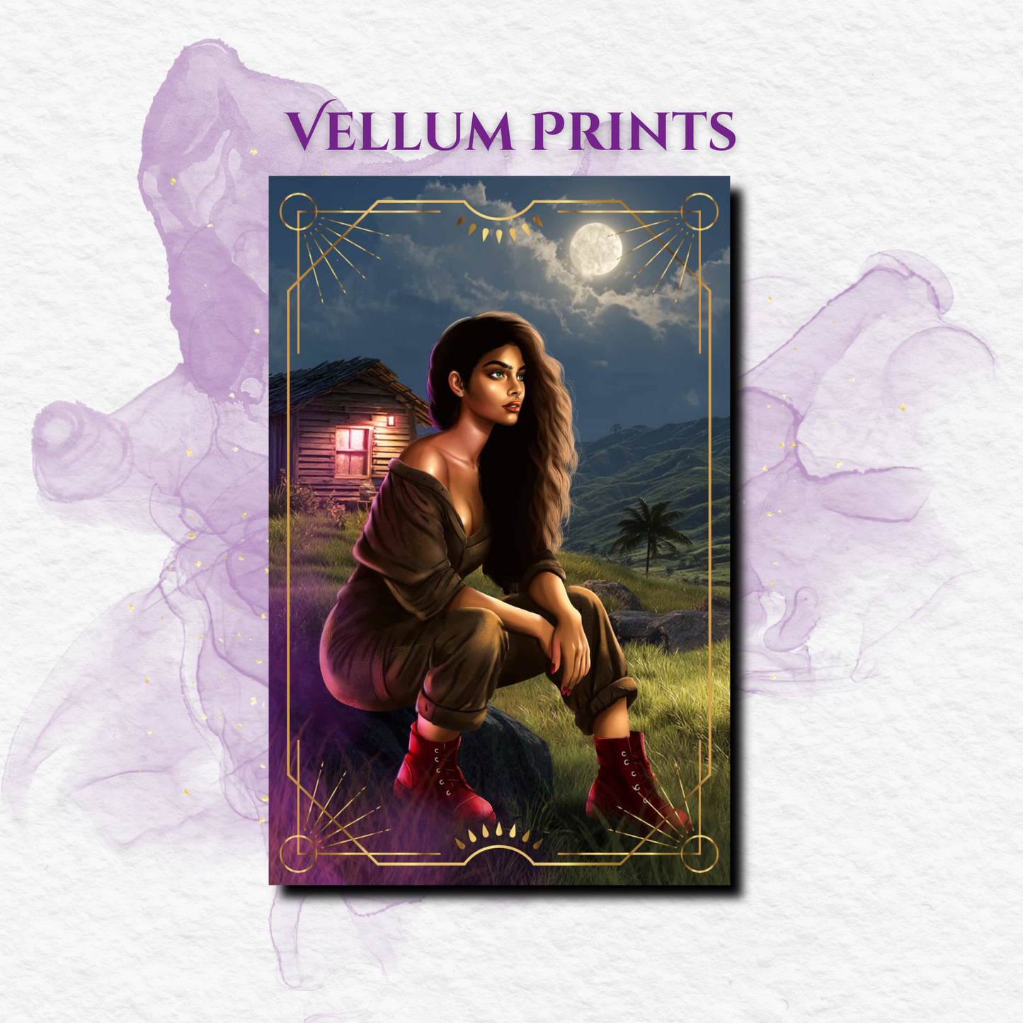 Warrior Shifter Saga Collector's Edition Vellum Art Prints