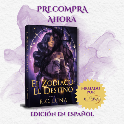 El Zodiaco: El Destino (Ver. Español) – Firmada + Stickers | Fantasia Urbano con Romance Oscuro | Libro 1 de la Serie Warrior Shifter