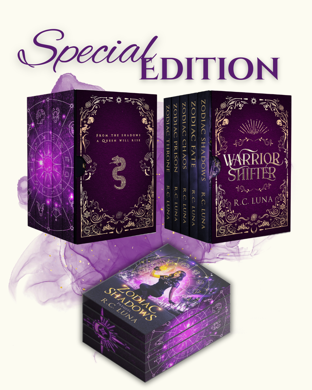 PREORDER: Warrior Shifter Series – R.C. Luna Exclusive Special Edition Collector’s Box Set