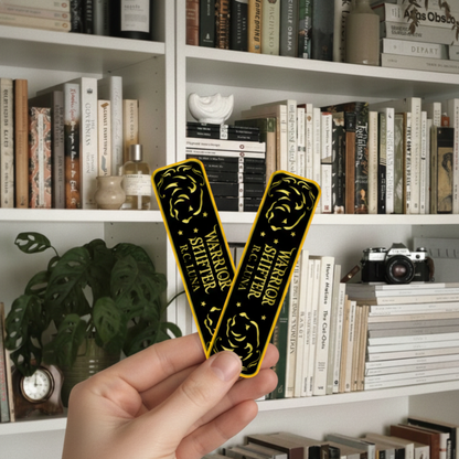 Luxury Metal Bookmark — Warrior Shifter Series
