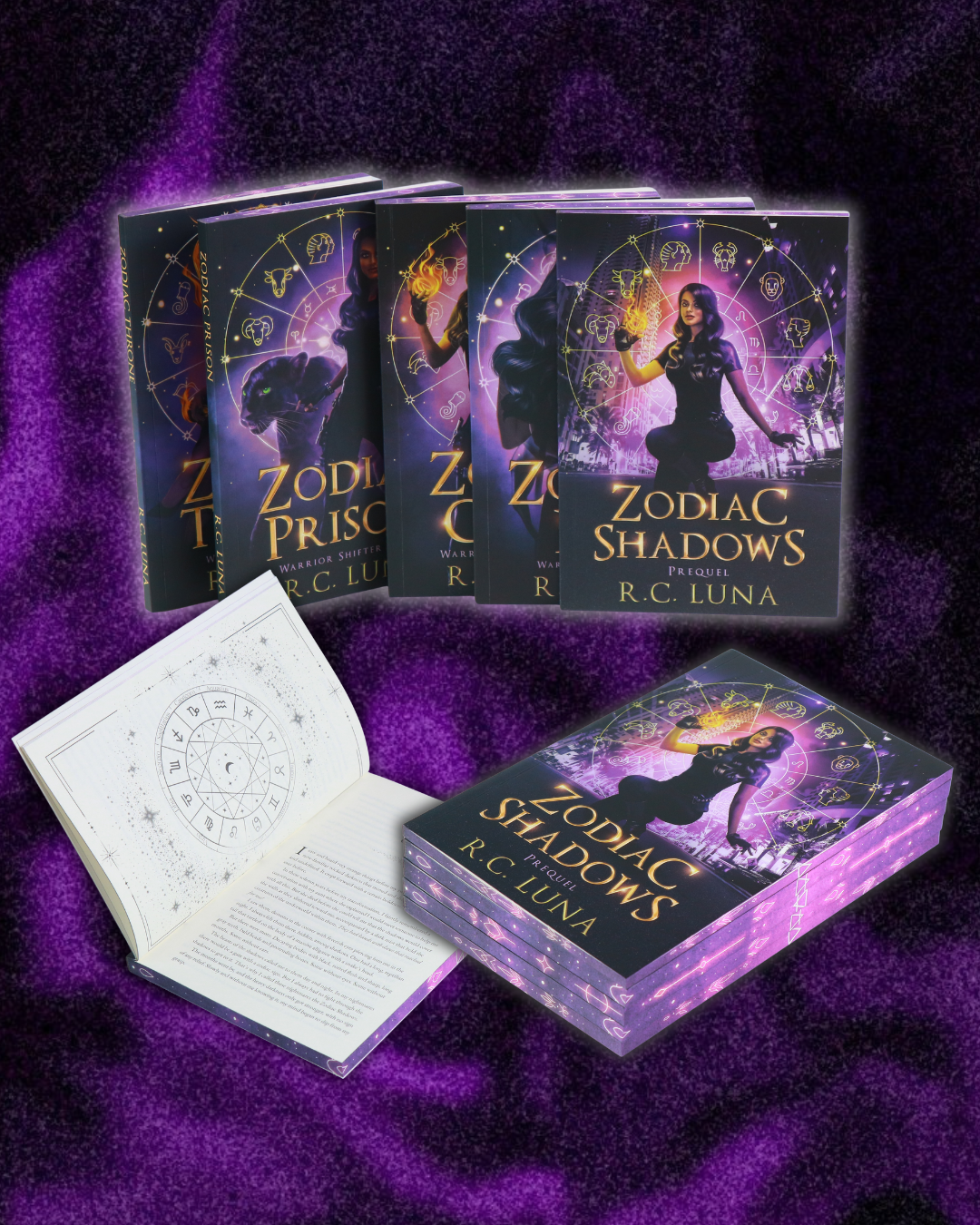 Signed Warrior Shifter Series (Complete Set + Mini Book Swag!)