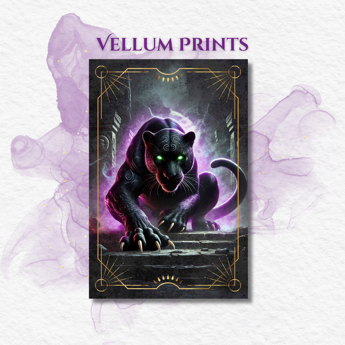 Warrior Shifter Saga Collector's Edition Vellum Art Prints