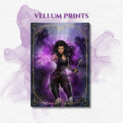 Warrior Shifter Saga Collector's Edition Vellum Art Prints