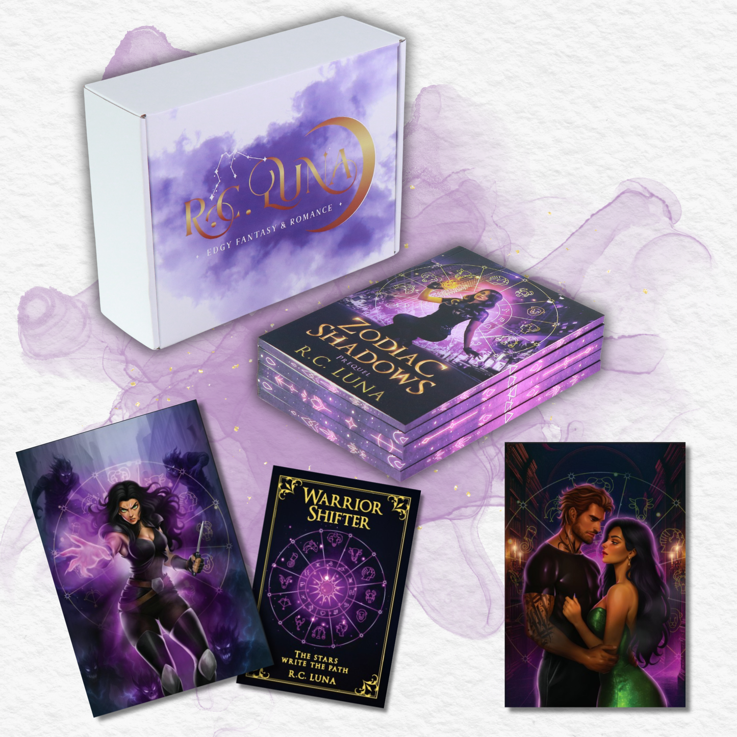 Signed Warrior Shifter Series (Complete Set + Mini Book Swag!)