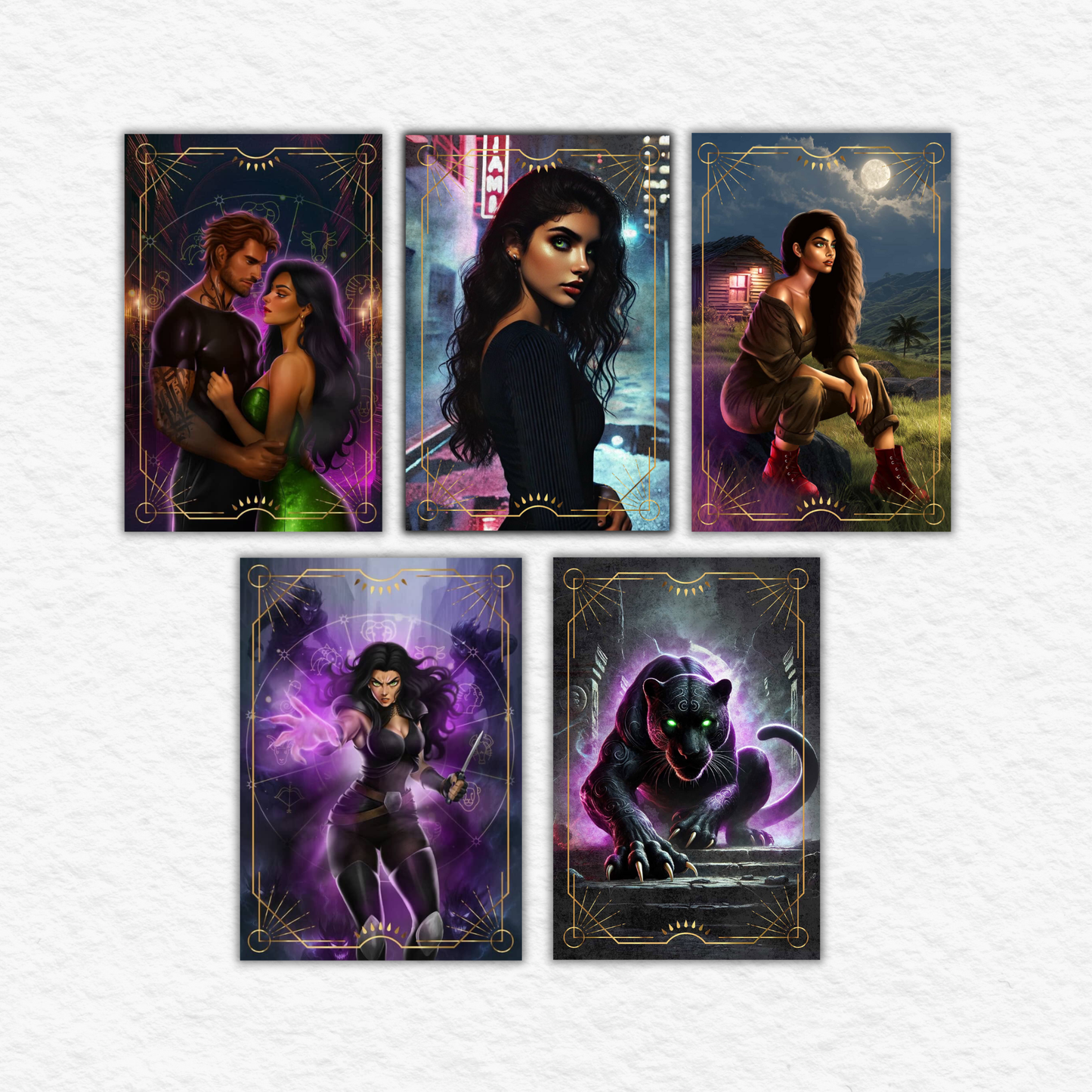 Warrior Shifter Saga Collector's Edition Vellum Art Prints